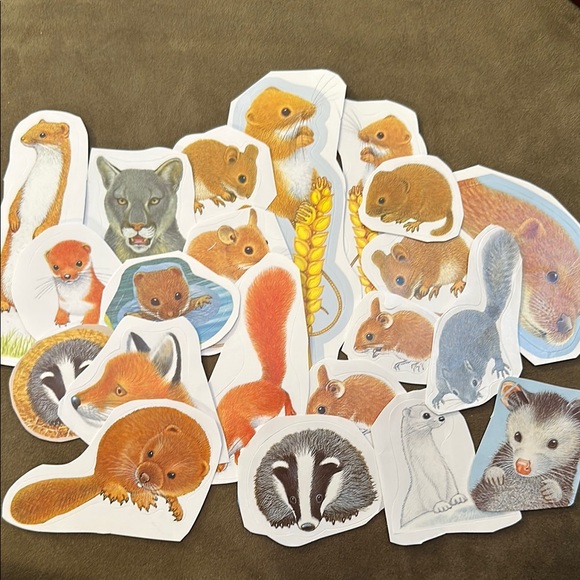 Animal Stickers for Small Pets - Multicolor 20 stickers - Picture 7 of 12